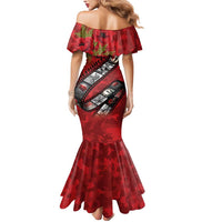 Personalised Tonga ANZAC 1915-2026 Filmstrip Mermaid Dress Lest We Forget 25 April LT9 - Polynesian Pride