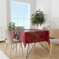 Personalised Tonga ANZAC 1915-2026 Filmstrip Tablecloth Lest We Forget 25 April