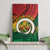 Personalised Vanuatu Yumi 44th Indipendens Dei Canvas Wall Art Vanuatuan Broad Tusk with Polynesian Tribal