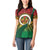 Personalised Vanuatu Yumi 44th Indipendens Dei Women Polo Shirt Vanuatuan Broad Tusk with Polynesian Tribal