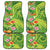 Polynesian Tribal Flower Tattoo Car Mats Special Lime Green Vibe