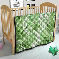 Polynesian Hibiscus Flower Tribal Quilt Lime Green Color LT9 - Polynesian Pride