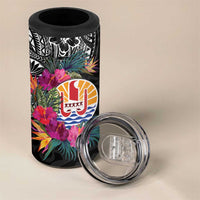 Tahiti Island 4 in 1 Can Cooler Tumbler French Polynesian Tropical LT9 - Polynesian Pride