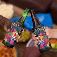 Tahiti Island 4 in 1 Can Cooler Tumbler French Polynesian Tropical LT9 - Polynesian Pride
