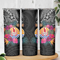 Tahiti Island Skinny Tumbler French Polynesian Tropical LT9 - Polynesian Pride