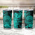 Turquoise Polynesian Tahiti Island Tumbler Cup The Wave of Water