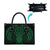 Kakariki Maori Ta Moko Poutama Art Leather Bag - Polynesian Pride