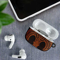 Karaka Maori Ta Moko Poutama Art AirPods Case - Polynesian Pride