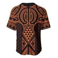 Karaka Maori Ta Moko Poutama Art Baseball Jersey LT9 - Polynesian Pride