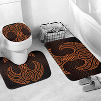 Karaka Maori Ta Moko Poutama Art Bathroom Set - Polynesian Pride