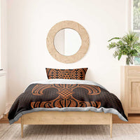 Karaka Maori Ta Moko Poutama Art Bedding Set
