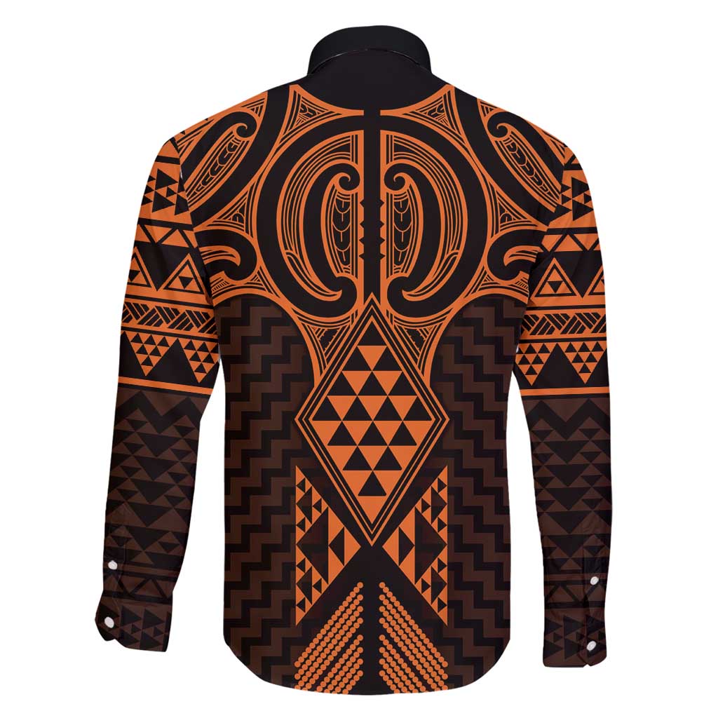 Karaka Maori Ta Moko Poutama Art Family Matching Puletasi and Hawaiian Shirt LT9 - Polynesian Pride