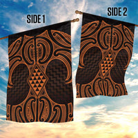 Karaka Maori Ta Moko Poutama Art Garden Flag LT9 - Polynesian Pride