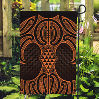 Karaka Maori Ta Moko Poutama Art Garden Flag LT9 Garden Flag Gold - Polynesian Pride