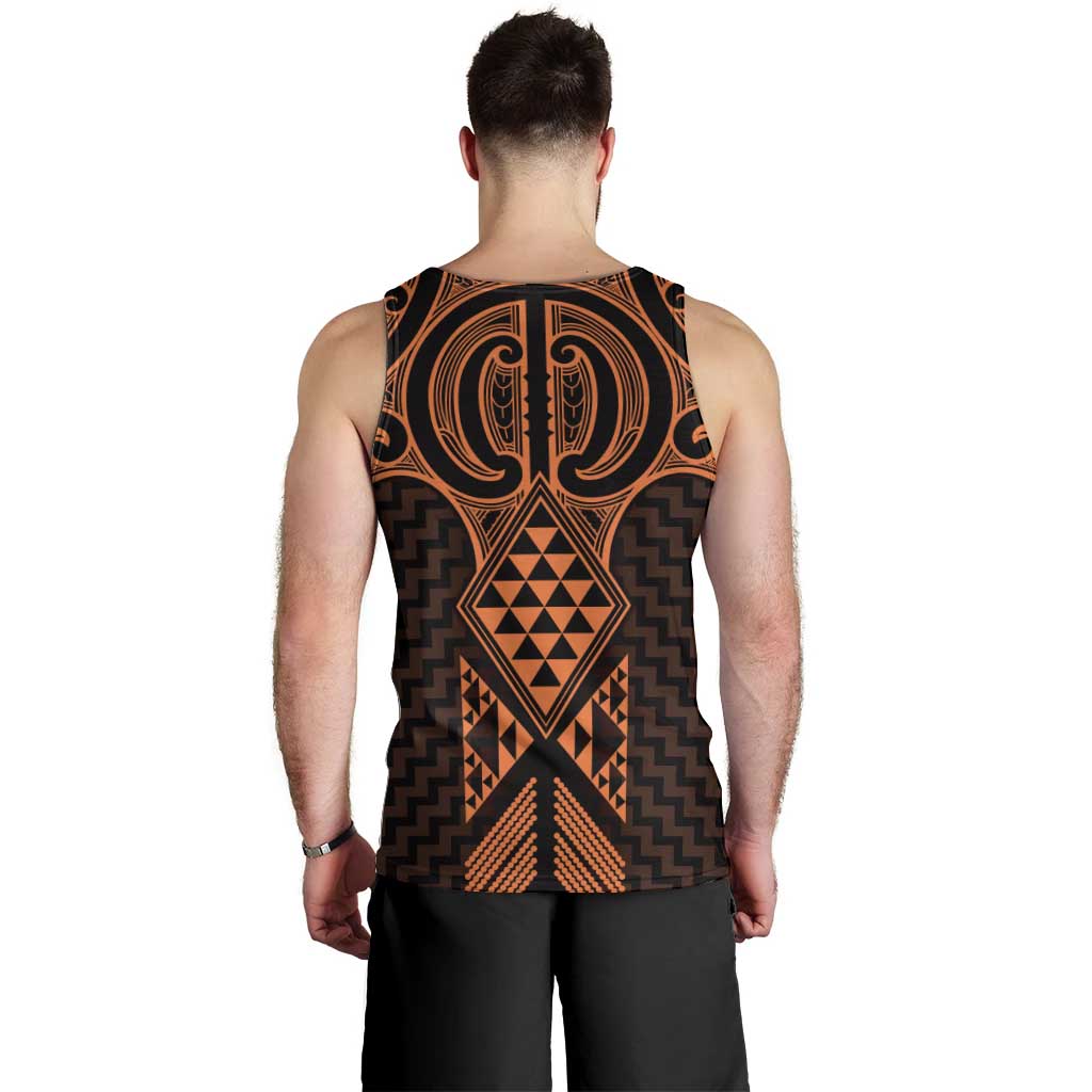 Karaka Maori Ta Moko Poutama Art Men Tank Top
