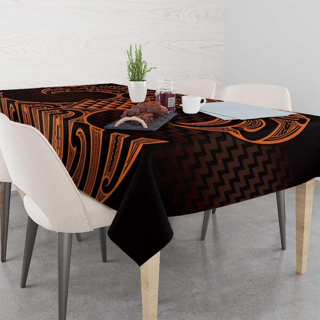 Karaka Maori Ta Moko Poutama Art Tablecloth LT9 - Polynesian Pride