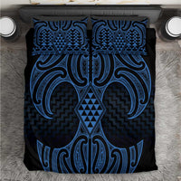 Kikorangi Maori Ta Moko Poutama Art Bedding Set