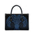 Kikorangi Maori Ta Moko Poutama Art Leather Bag - Polynesian Pride