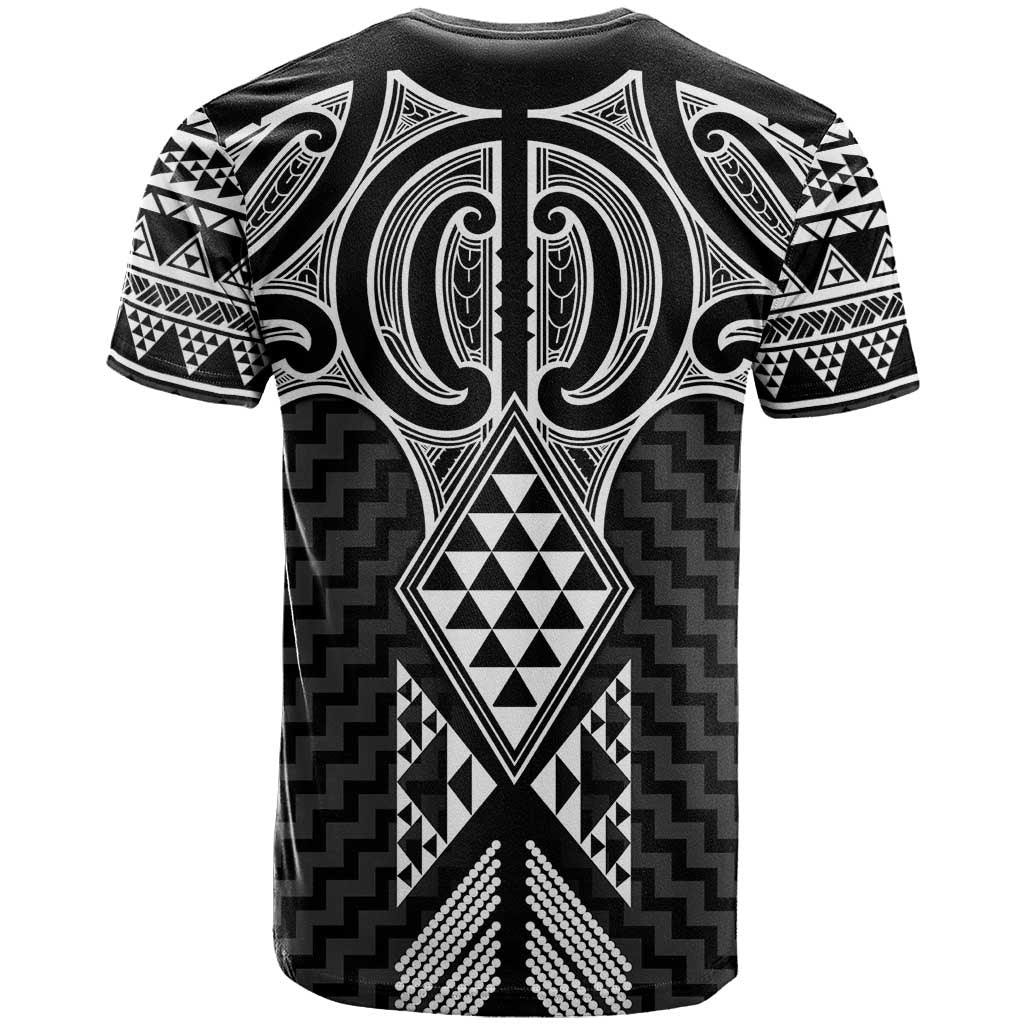 Ma Maori Ta Moko Poutama Art T Shirt LT9 - Polynesian Pride