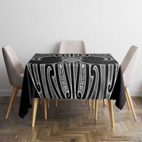 Ma Maori Ta Moko Poutama Art Tablecloth