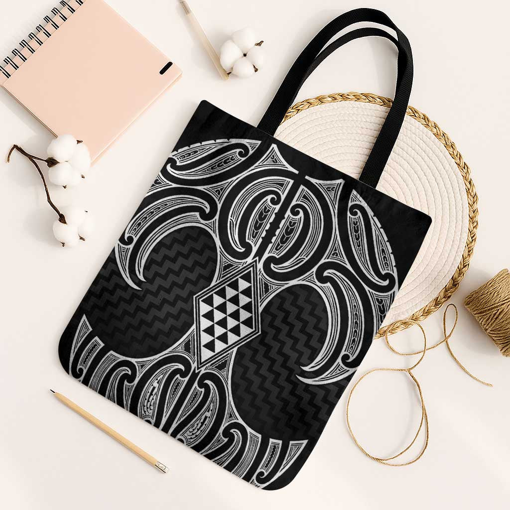 Ma Maori Ta Moko Poutama Art Tote Bag - Polynesian Pride