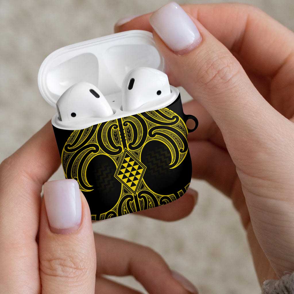 Mahi-dawg Maori Ta Moko Poutama Art AirPods Case - Polynesian Pride