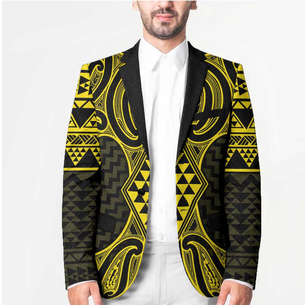 Mahi-dawg Maori Ta Moko Poutama Art Blazer LT9 - Polynesian Pride