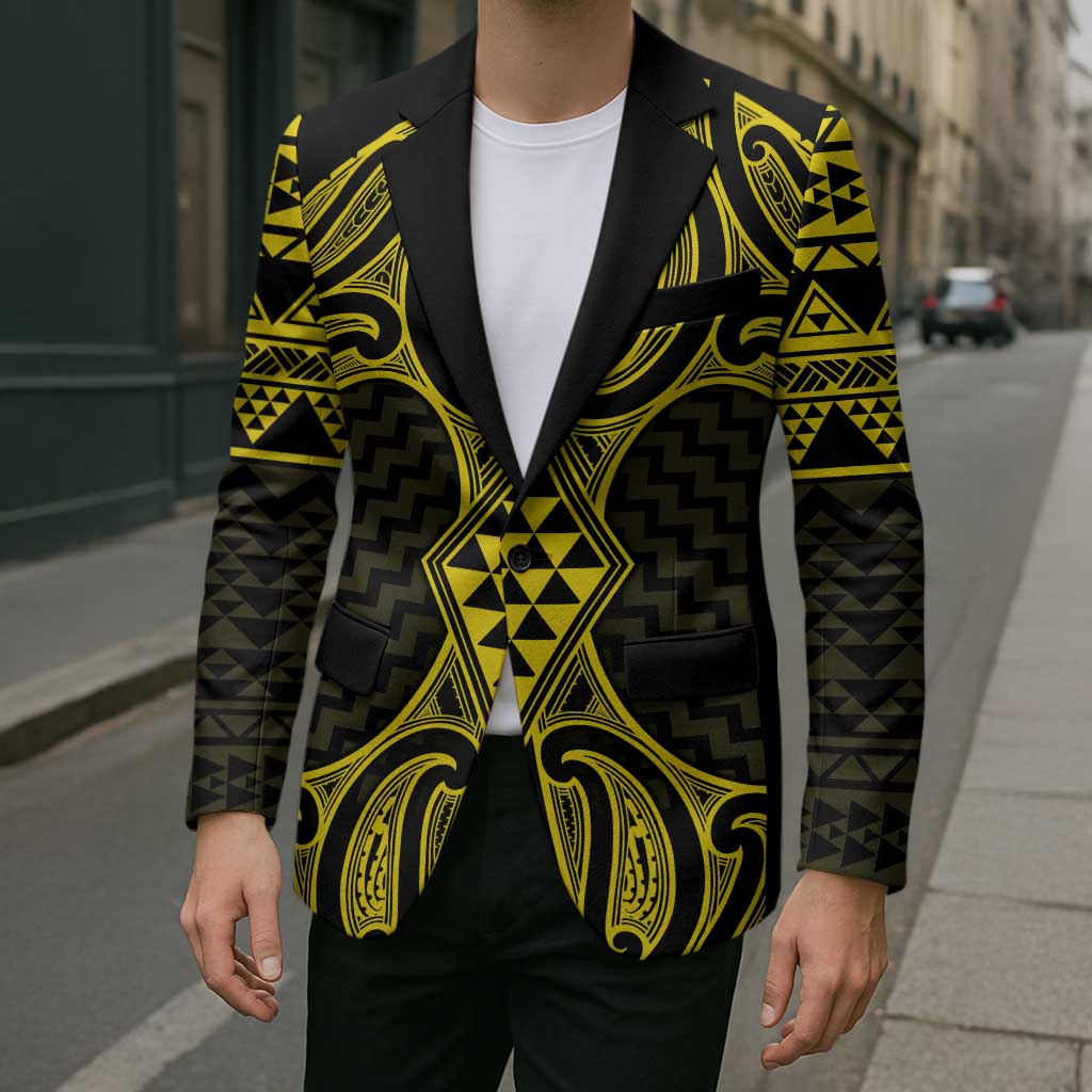 Mahi-dawg Maori Ta Moko Poutama Art Blazer LT9 - Polynesian Pride