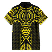 Mahi-dawg Maori Ta Moko Poutama Art Hawaiian Shirt