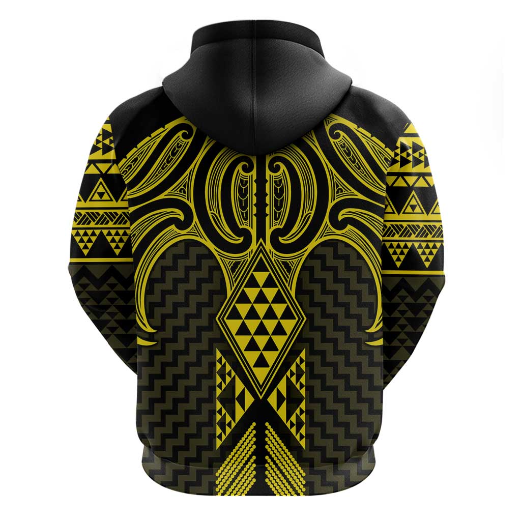 Mahi-dawg Maori Ta Moko Poutama Art Hoodie