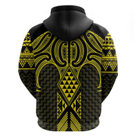 Mahi-dawg Maori Ta Moko Poutama Art Hoodie