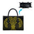 Mahi-dawg Maori Ta Moko Poutama Art Leather Bag - Polynesian Pride
