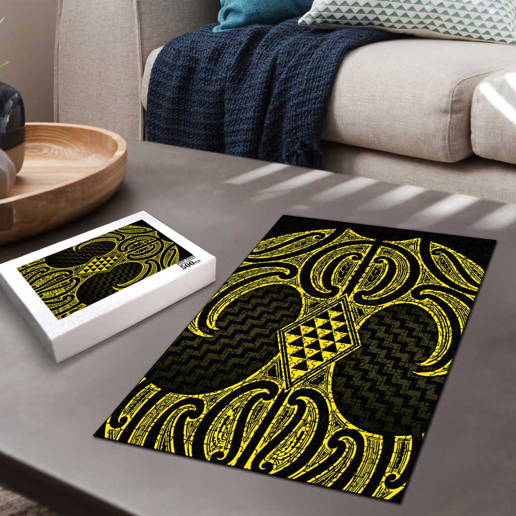 Mahi-dawg Maori Ta Moko Poutama Art Puzzle - Polynesian Pride
