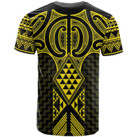 Mahi-dawg Maori Ta Moko Poutama Art T Shirt LT9 - Polynesian Pride