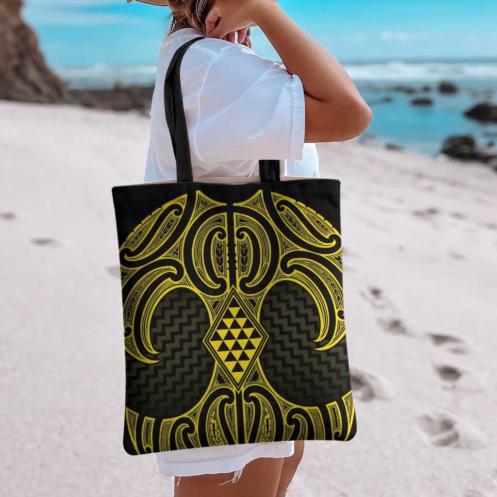 Mahi-dawg Maori Ta Moko Poutama Art Tote Bag - Polynesian Pride