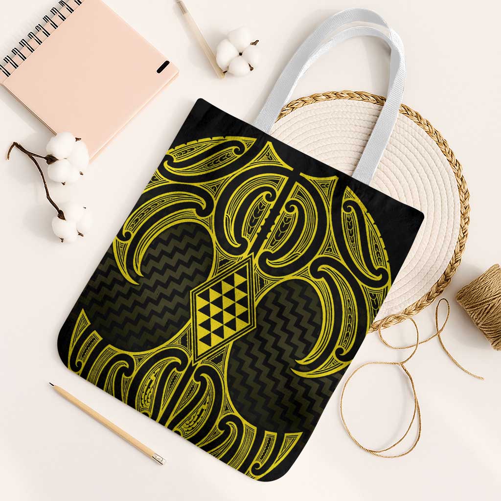Mahi-dawg Maori Ta Moko Poutama Art Tote Bag - Polynesian Pride