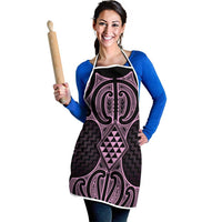 Mawhero Maori Ta Moko Poutama Art Apron - Polynesian Pride