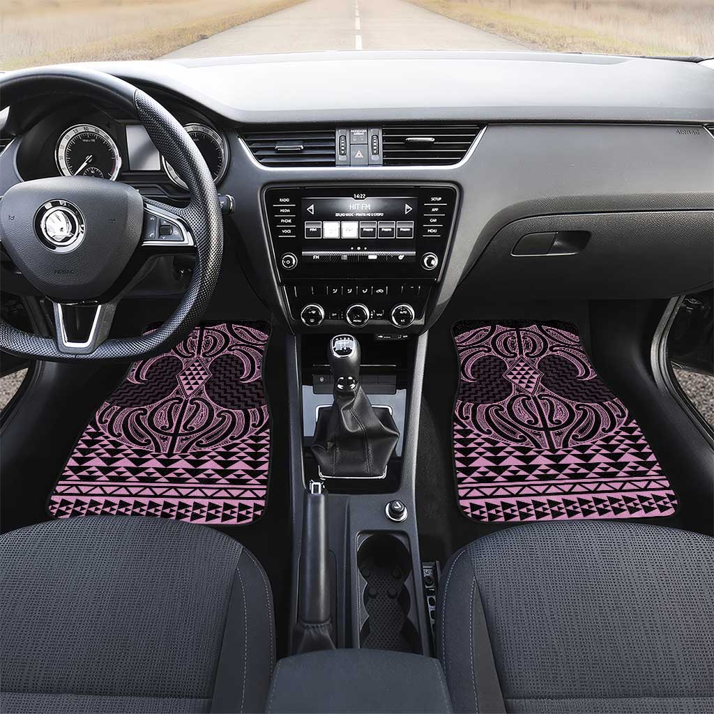 Mawhero Maori Ta Moko Poutama Art Car Mats