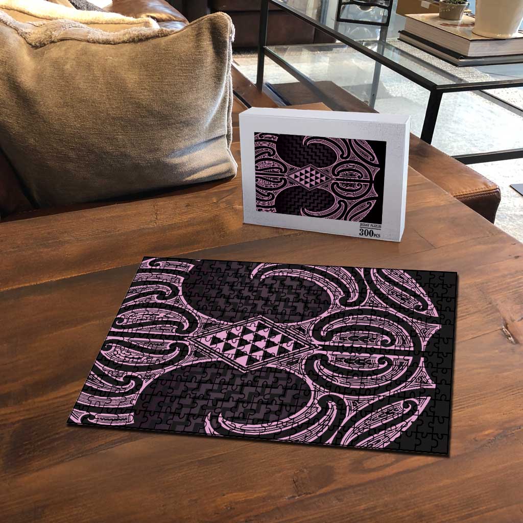 Mawhero Maori Ta Moko Poutama Art Puzzle - Polynesian Pride