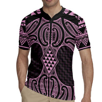 Mawhero Maori Ta Moko Poutama Art Rugby Jersey LT9 - Polynesian Pride