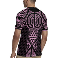 Mawhero Maori Ta Moko Poutama Art Rugby Jersey LT9 - Polynesian Pride