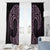 Mawhero Maori Ta Moko Poutama Art Window Curtain