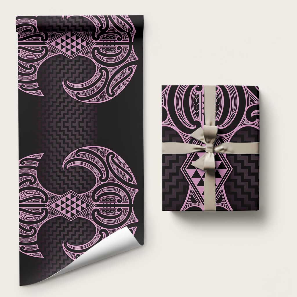 Mawhero Maori Ta Moko Poutama Art Wrapping Paper - Polynesian Pride