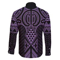 Waiporoporo Maori Ta Moko Poutama Art Family Matching Mermaid Dress and Hawaiian Shirt LT9 - Polynesian Pride