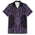Waiporoporo Maori Ta Moko Poutama Art Family Matching Off The Shoulder Long Sleeve Dress and Hawaiian Shirt