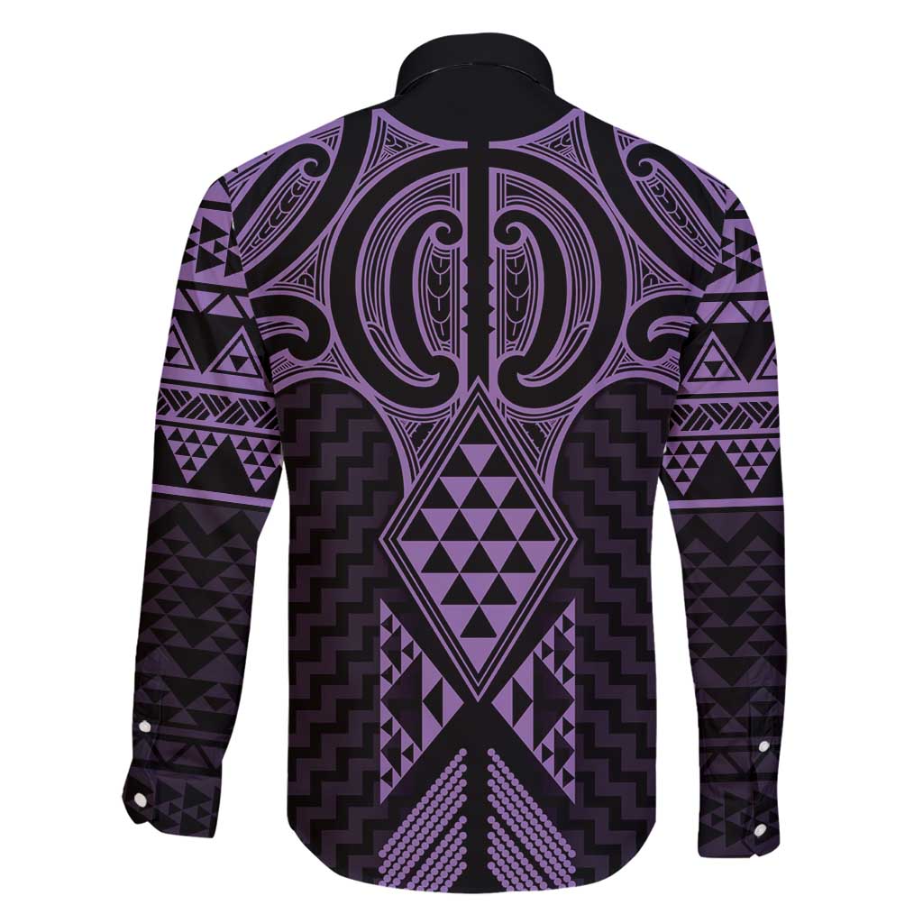Waiporoporo Maori Ta Moko Poutama Art Family Matching Puletasi and Hawaiian Shirt LT9 - Polynesian Pride