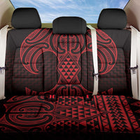 Whero Maori Ta Moko Poutama Art Back Car Seat Cover