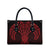 Whero Maori Ta Moko Poutama Art Leather Bag - Polynesian Pride