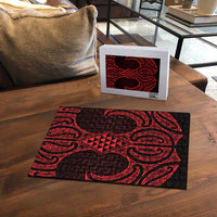 Whero Maori Ta Moko Poutama Art Puzzle - Polynesian Pride