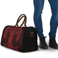 Whero Maori Ta Moko Poutama Art Travel Bag - Polynesian Pride